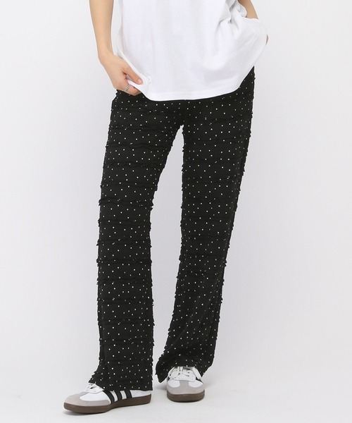 3.3 Field Trip （3.3フィールドトリップ）の「3.3 Field Trip／フリルレースパンツ（その他パンツ・レディース・ホワイト/ブラック系その他/ホワイト系その他/ブラック・FREE）」の13枚目の写真