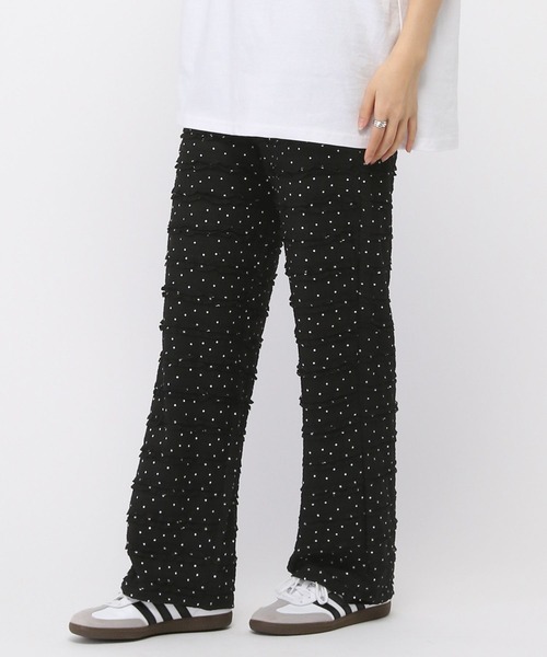 3.3 Field Trip （3.3フィールドトリップ）の「3.3 Field Trip／フリルレースパンツ（その他パンツ・レディース・ホワイト/ブラック系その他/ホワイト系その他/ブラック・FREE）」の14枚目の写真