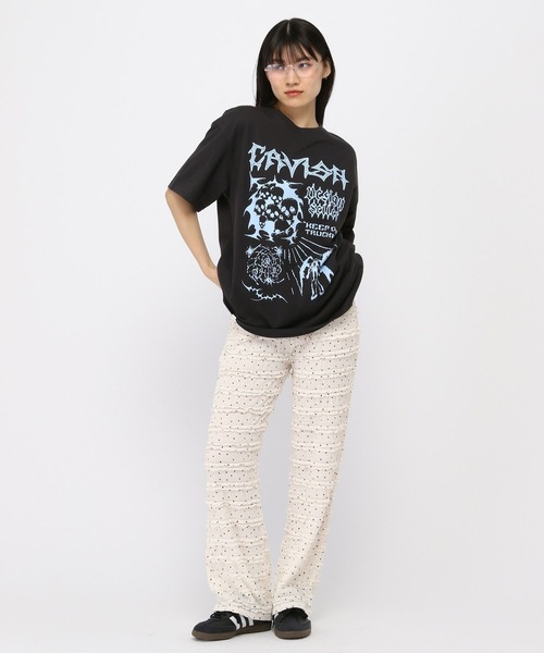 3.3 Field Trip （3.3フィールドトリップ）の「3.3 Field Trip／フリルレースパンツ（その他パンツ・レディース・ホワイト/ブラック系その他/ホワイト系その他/ブラック・FREE）」の15枚目の写真