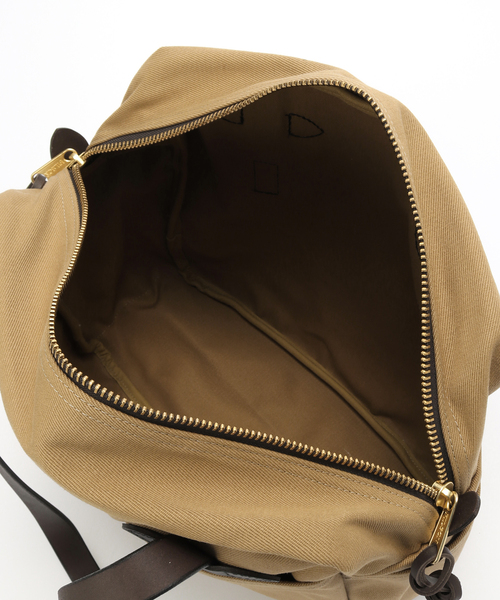 FILSON（フィルソン）の「FILSON / フィルソン TOTE BAG W/ZIPPER（トートバッグ・メンズ・ベージュ/グリーン・FREE）」の8枚目の写真