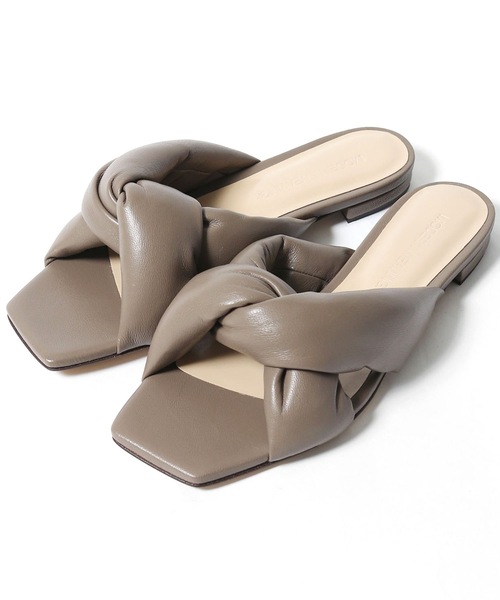 MODERN WEAVING(モダンウィーヴィング)の「MODERN WEAVING/モダンウィーヴィング Envelop Low Sandal-Flat サンダル 秋服 冬服(サンダル・メンズ・ブラウン/キャメル/カーキ・37/38/36)」の3枚目の写真