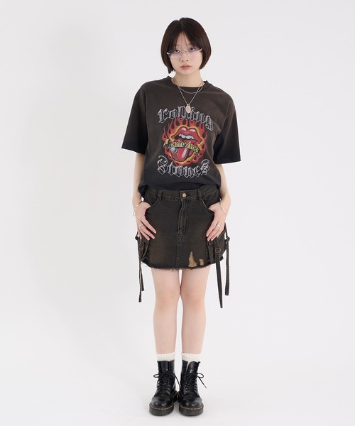 Perushu（ペルーシュ）の「OFFICIAL GRAPHIC ASSORT TEE オフィシャルグラフィックアソートTシャツ（Tシャツ/カットソー・メンズ・ネイビー/レッド/ホワイト系/ブラック/ブラック系/ホワイト/ブラウン・LARGE/MEDIUM/SMALL）」の19枚目の写真