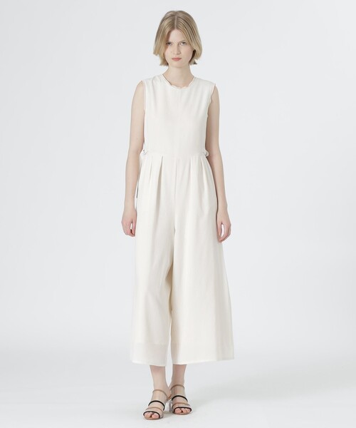 LOVELESS（ラブレス）の「エージングドビーサロペット（サロペット/オーバーオール・レディース・パープル系その他5/ブラック/オフホワイト・36）」の12枚目の写真