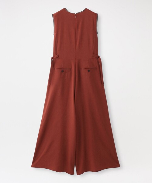 LOVELESS（ラブレス）の「エージングドビーサロペット（サロペット/オーバーオール・レディース・パープル系その他5/ブラック/オフホワイト・36）」の15枚目の写真