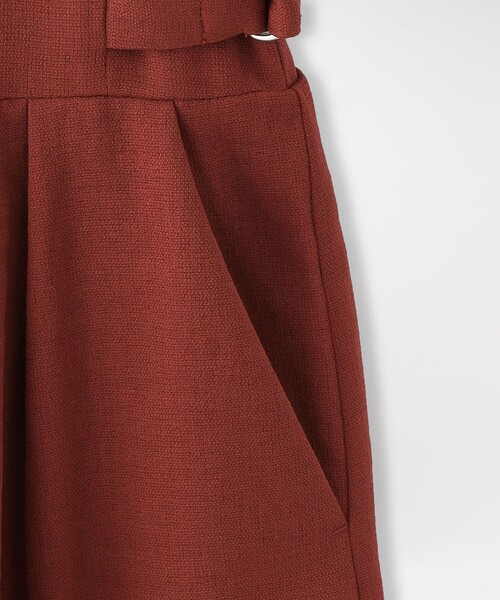 LOVELESS（ラブレス）の「エージングドビーサロペット（サロペット/オーバーオール・レディース・パープル系その他5/ブラック/オフホワイト・36）」の19枚目の写真