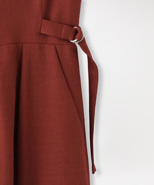 LOVELESS（ラブレス）の「エージングドビーサロペット（サロペット/オーバーオール・レディース・パープル系その他5/ブラック/オフホワイト・36）」の20枚目の写真