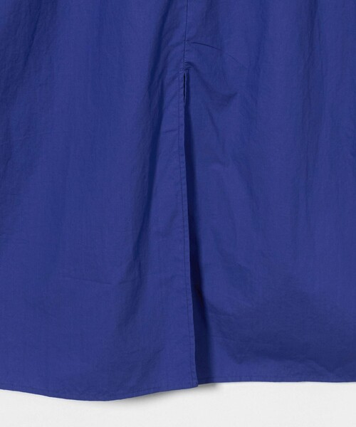 UNITED ARROWS（ユナイテッドアローズ）の「ポプリン エンブロイダリー ドレス（ワンピース・レディース・ロイヤルブルー/ブラック・38/36）」の17枚目の写真