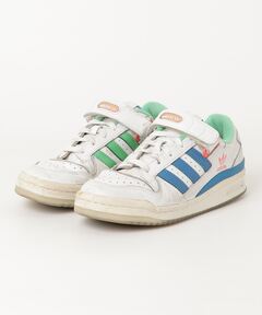 【ADIDAS】FORUM LOW CL CORE/FTWR/GREY 国内発送 adidas Forum Low CL Core White Cloud White Grey Men's
