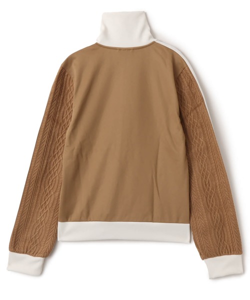 adidas(アディダス)の「adidas KNIT CLASSIC TT / アディダス ニット クラシック トラック トップ(その他トップス・レディース・ブラウン・L/M/S)」の8枚目の写真