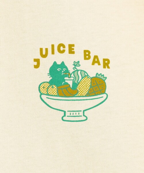 coen（コーエン）の「【Joanieコラボ】 台湾屋台プリントTシャツ（Tシャツ/カットソー・レディース・オフホワイト/ダークグレー/レッド/クリーム・XL/L/M）」の17枚目の写真