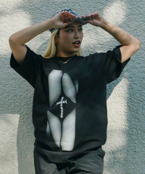 BACANCES ALL INCLUSIVE（バカンサスオールインクルーシブ）の「BCB S/S T [JOHN125]（Tシャツ/カットソー・メンズ・ブラック/ホワイト・XL/L）」の7枚目の写真