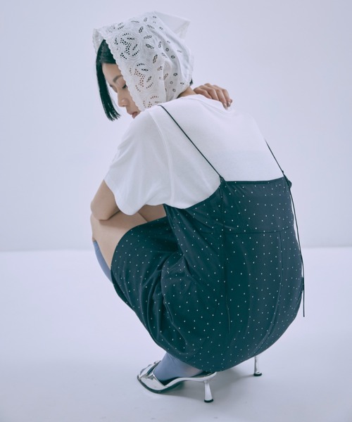 EN NEUME(エンノイム)の「【Set Up】Dot Mini One-Piece(ワンピース・レディース・ネイビー/ブラック・FREE)」の7枚目の写真