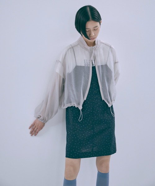 EN NEUME(エンノイム)の「【Set Up】Dot Mini One-Piece(ワンピース・レディース・ネイビー/ブラック・FREE)」の9枚目の写真