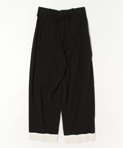 COEL（コエル）の「コットンリネンロールアップパンツ（その他パンツ・レディース・ブラック/イエロー・36/38）」の9枚目の写真