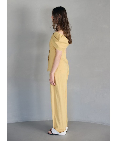 COEL（コエル）の「コットンリネンロールアップパンツ（その他パンツ・レディース・ブラック/イエロー・36/38）」の20枚目の写真