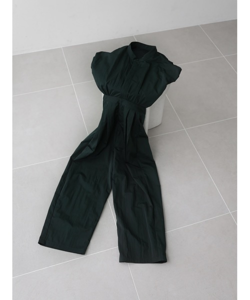 Katrin TOKYO(カトリーントーキョー)の「back open jumpsuit(つなぎ/オールインワン・レディース・ダークグリーン/ピンク/ベージュ系・S/M/XS/S-Short)」の14枚目の写真