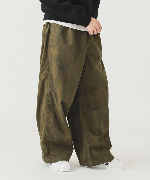 BEAMS ダブルニー　ワイド　スウェットパンツ　ノームコア　シティーボーイ BEAMS ダブルニー ワイド スウェットパンツ ノームコア シティー