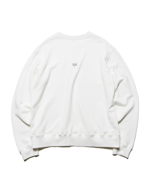 uniform experiment(ユニフォームエクスペリメント)の「ASGER JORN: LANDSCAPE SWEATSHIRT(スウェット・メンズ・ホワイト/ブラック・4/3/2/5/1)」の3枚目の写真