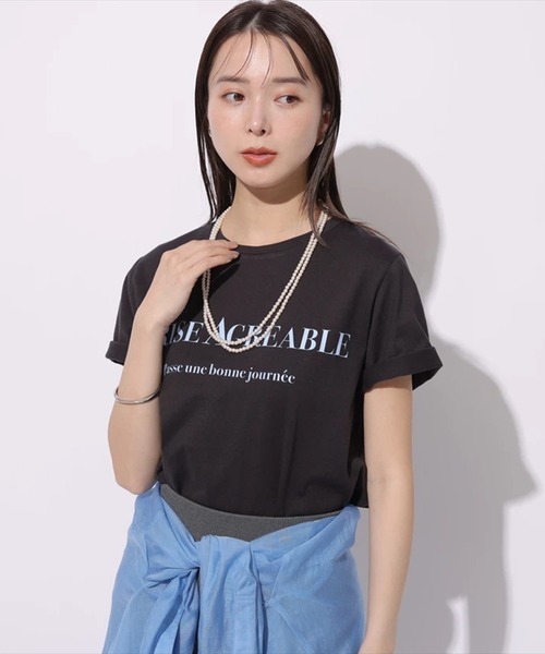Mystrada - マイストラーダ☆オーバーサイズTシャツ クルーネックカットソー | Tシャツ・カットソー | Mystrada