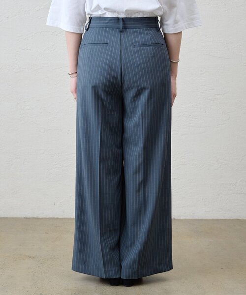 SHENERY（シーナリー）の「《セットアイテム》ストライプウエストデザインパンツ（その他パンツ・レディース・グレー/ネイビー・36/38）」の20枚目の写真