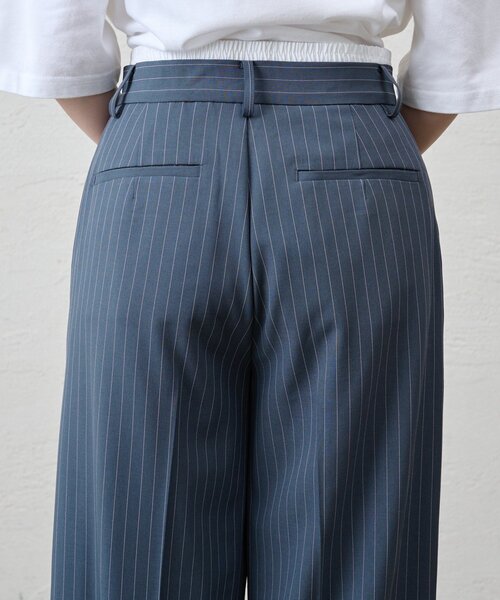 SHENERY（シーナリー）の「《セットアイテム》ストライプウエストデザインパンツ（その他パンツ・レディース・グレー/ネイビー・36/38）」の22枚目の写真