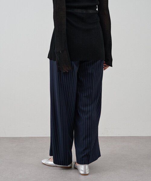 SHENERY（シーナリー）の「《セットアイテム》ストライプウエストデザインパンツ（その他パンツ・レディース・グレー/ネイビー・36/38）」の3枚目の写真