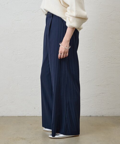 SHENERY（シーナリー）の「《セットアイテム》ストライプウエストデザインパンツ（その他パンツ・レディース・グレー/ネイビー・36/38）」の13枚目の写真