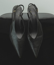 SALON adam et rope' | 【W S（ドゥーブル）】ゴートレザーバックストラップパンプス(パンプス)