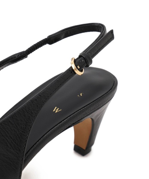 SALON adam et rope'（サロン アダム エ ロペ）の「【W S（ドゥーブル）】ゴートレザーバックストラップパンプス（パンプス・レディース・オリーブ/ブラック・23/23.5/24/24.5/36/36.5/37/37.5）」の14枚目の写真