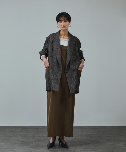 SALON adam et rope'（サロン アダム エ ロペ）の「【W S（ドゥーブル）】ゴートレザーバックストラップパンプス（パンプス・レディース・オリーブ/ブラック・23/23.5/24/24.5/36/36.5/37/37.5）」の21枚目の写真