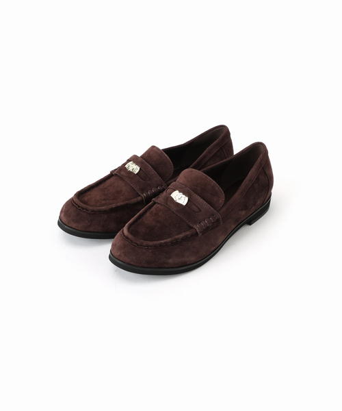 SLOBE IENA（スローブイエナ）の「《WEB限定サイズあり》SLOBE コインローファー（ローファー・レディース・ブラウン・22.5cm/23cm/23.5cm/24cm/24.5cm）」の14枚目の写真