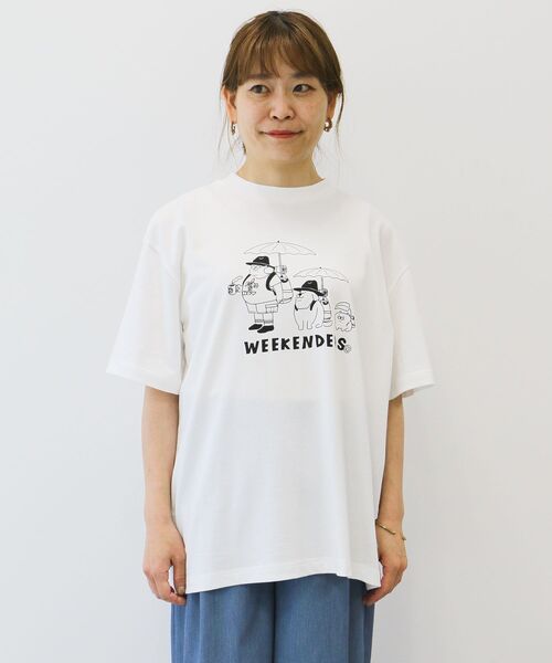 CRAFT STANDARD BOUTIQUE（クラフトスタンダードブティック）の「【P・O・P・S】のTシャツ～其の1 ユニセックス（Tシャツ/カットソー・レディース・オフホワイト/チャコールグレー・S/M/L）」の18枚目の写真