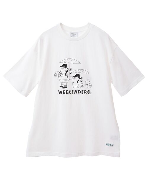 CRAFT STANDARD BOUTIQUE（クラフトスタンダードブティック）の「【P・O・P・S】のTシャツ～其の1 ユニセックス（Tシャツ/カットソー・レディース・オフホワイト/チャコールグレー・S/M/L）」の13枚目の写真