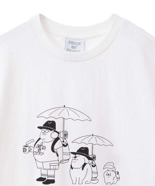 CRAFT STANDARD BOUTIQUE（クラフトスタンダードブティック）の「【P・O・P・S】のTシャツ～其の1 ユニセックス（Tシャツ/カットソー・レディース・オフホワイト/チャコールグレー・S/M/L）」の11枚目の写真