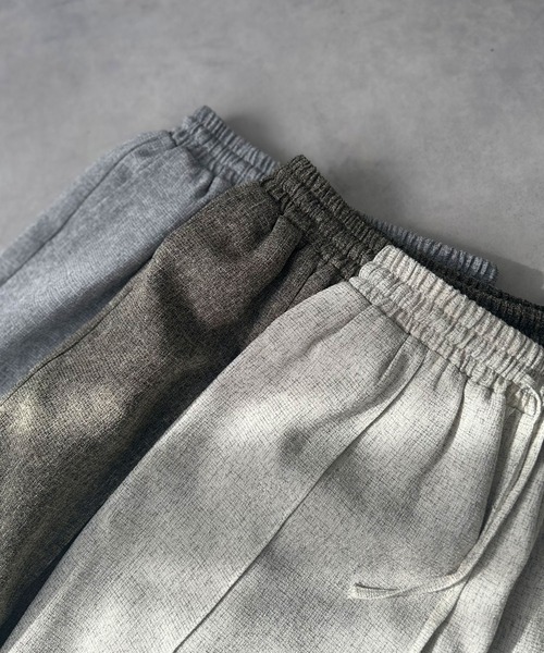 rectangle（レクタングル）の「ミックスツイードリラックスパンツ（スラックス・レディース・ブラウン/アイボリー/グレー・FREE）」の21枚目の写真