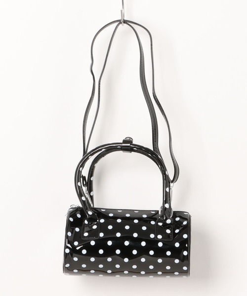 sedacle girl（セダクルガール）の「ドットハンドバック（ハンドバッグ・レディース・ブラック/オフホワイト・FREE）」の14枚目の写真