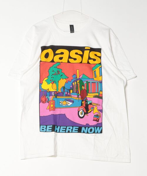 MUSIC TEE（ミュージックティー）の「OASIS “BE HERE NOW” - オアシス "ビーヒア ナウ”（Tシャツ/カットソー・メンズ・ホワイト・X-LARGE/LARGE/MEDIUM）」の3枚目の写真