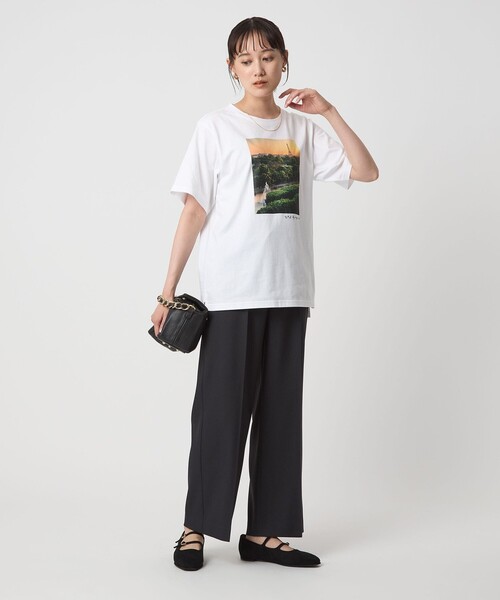 To b. by agnes b.コラボ＞フォト ショートスリーブ Tシャツ（Tシャツ