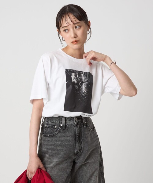 To b. by agnes b.コラボ＞フォト ショートスリーブ Tシャツ（T
