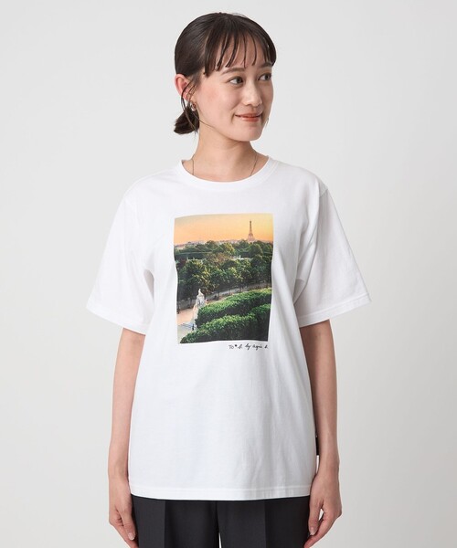 agnes b. ショートTシャツ　アニエスベー agnes b.｜アニエスベー（レディース）のTシャツ/カットソー