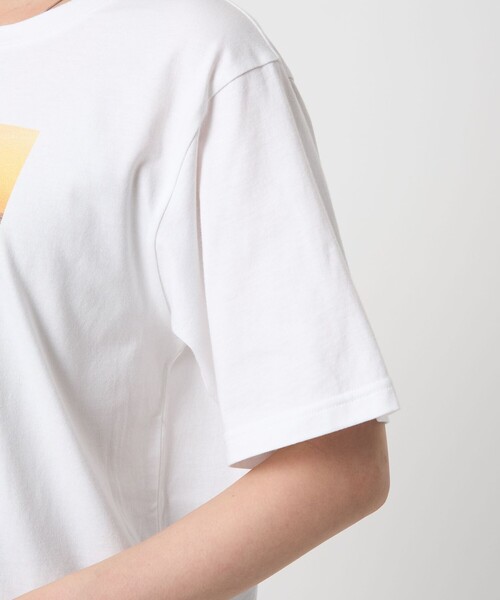 To b. by agnes b.(トゥービーバイアニエスベー)の「<To b. by agnes b.コラボ>フォト ショートスリーブ Tシャツ(Tシャツ/カットソー・レディース・その他1/ブラック/オフホワイト・FREE)」の20枚目の写真