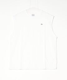 JEMORGAN（ジェーイーモーガン）の「JEMORGAN 天竺胸ワッペンノースリーブ カノコ/ワッフル（Tシャツ/カットソー・レディース）」