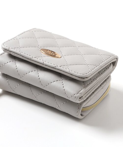 algy(アルジー)の「キルトショルダーウォレット(ショルダーバッグ・キッズ・ブラック/グレー/オフホワイト・FREE)」の12枚目の写真