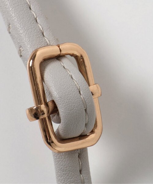 algy(アルジー)の「キルトショルダーウォレット(ショルダーバッグ・キッズ・ブラック/グレー/オフホワイト・FREE)」の5枚目の写真