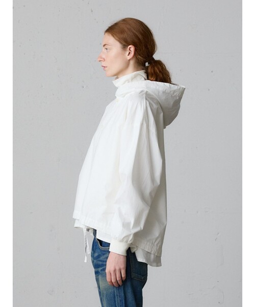 MidiUmi(ミディウミ)の「MidiUmi フード付きプルオーバーシャツ(シャツ/ブラウス・レディース・ベージュ/ブラック/チャコールグレー/オフホワイト・FREE)」の11枚目の写真