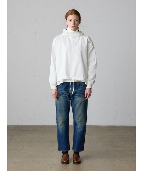 MidiUmi(ミディウミ)の「MidiUmi フード付きプルオーバーシャツ(シャツ/ブラウス・レディース・ベージュ/ブラック/チャコールグレー/オフホワイト・FREE)」の14枚目の写真