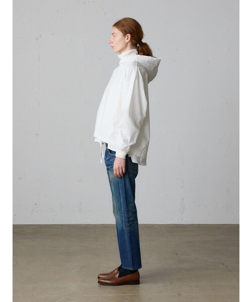 MidiUmi(ミディウミ)の「MidiUmi フード付きプルオーバーシャツ(シャツ/ブラウス・レディース・ベージュ/ブラック/チャコールグレー/オフホワイト・FREE)」の16枚目の写真