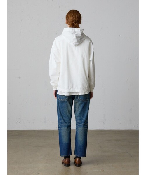 MidiUmi(ミディウミ)の「MidiUmi フード付きプルオーバーシャツ(シャツ/ブラウス・レディース・ベージュ/ブラック/チャコールグレー/オフホワイト・FREE)」の17枚目の写真