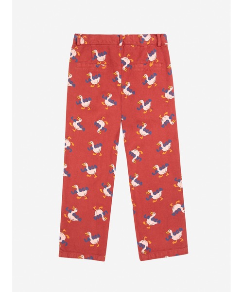 BOBO CHOSES(ボボショーズ)の「La Oca all over chino pants(チノパンツ・キッズ・レッド・2-3YEAR/4-5YEAR/6-7YEAR/8-9y/10-11y/12-13y)」の3枚目の写真