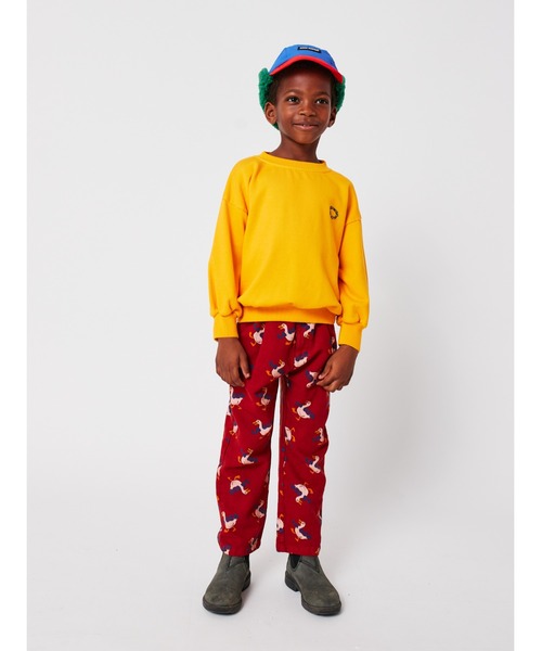 BOBO CHOSES(ボボショーズ)の「La Oca all over chino pants(チノパンツ・キッズ・レッド・2-3YEAR/4-5YEAR/6-7YEAR/8-9y/10-11y/12-13y)」の8枚目の写真